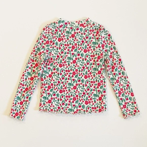 Cat & Jack 4-5T Ribbed Long Sleeve Top - Picture 4 of 5